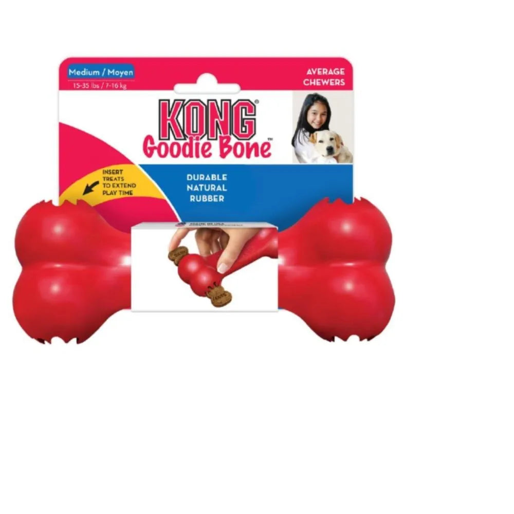 KONG - Goodie Bone - Treat Dispensing Dog Toy Bone