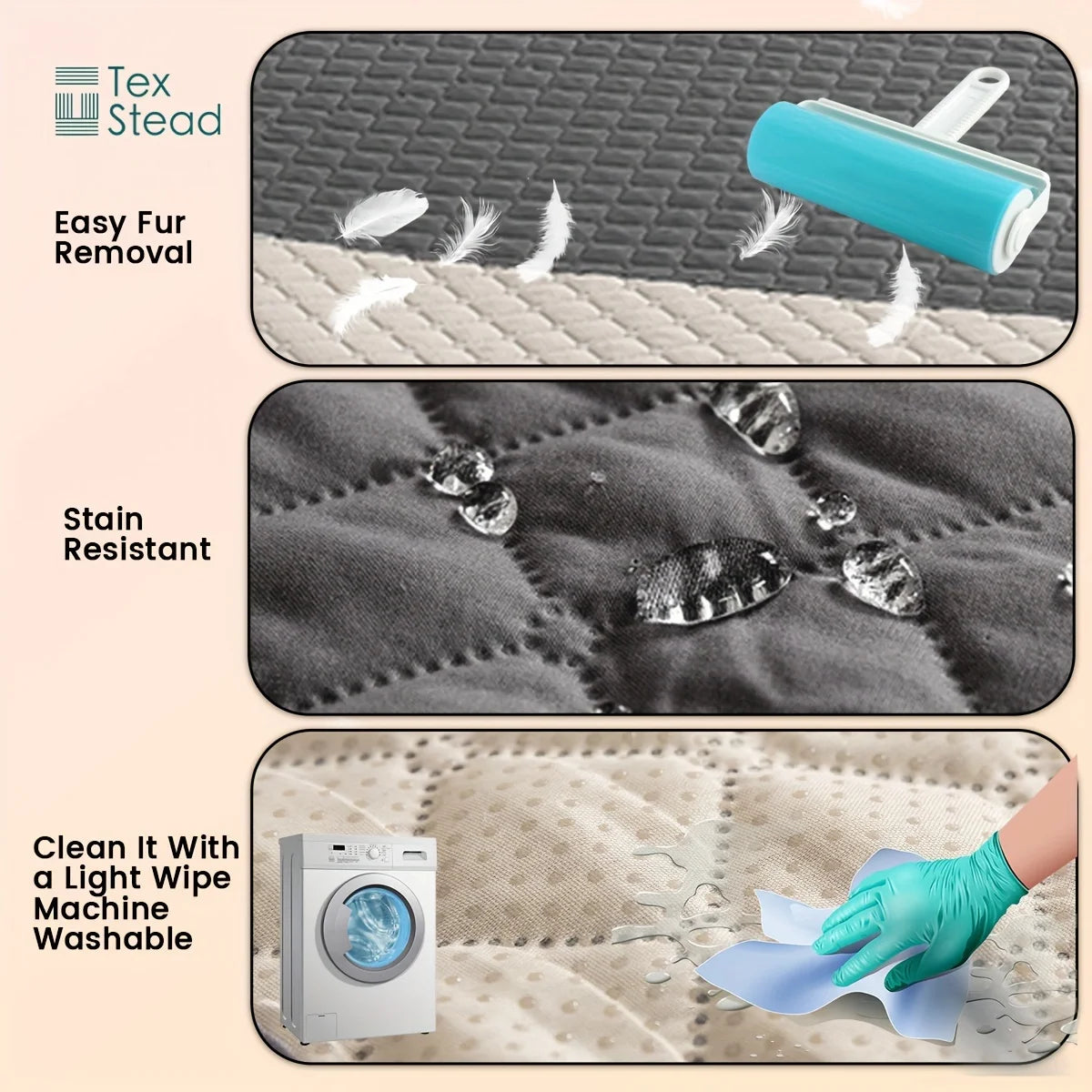 Waterproof & Non-Slip Pet Bed Cover