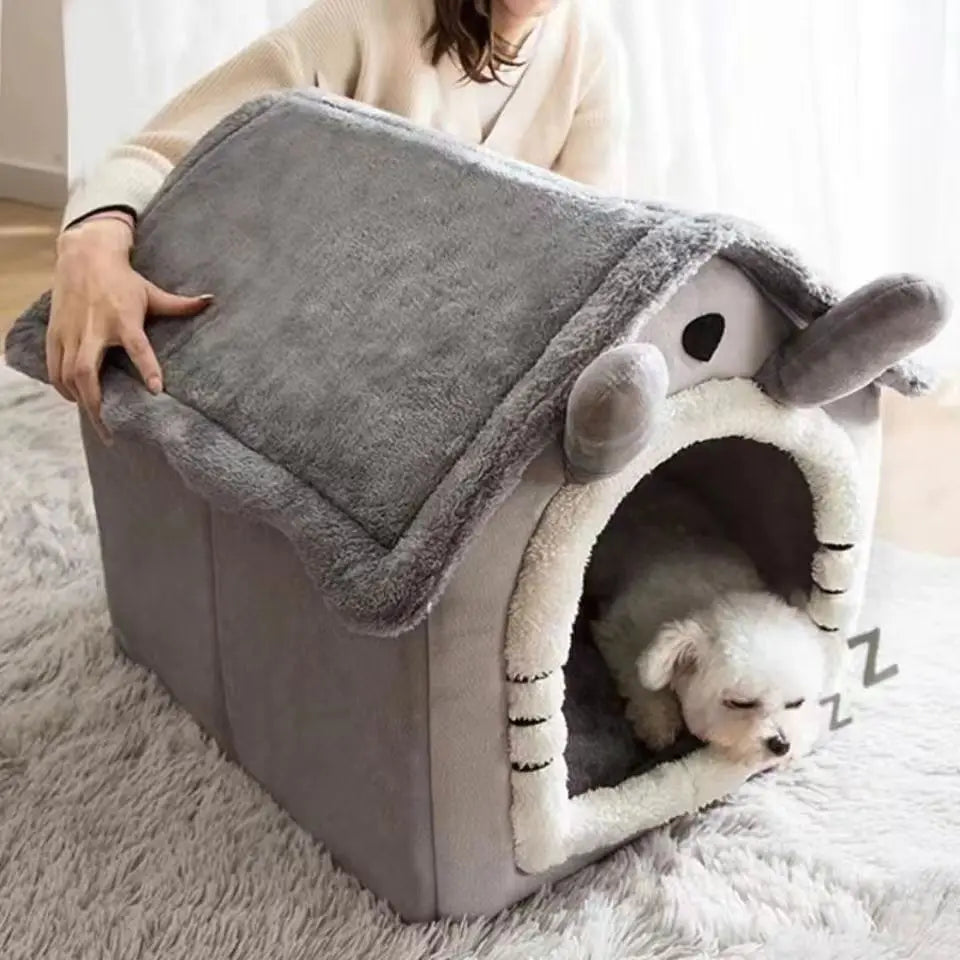 Pet House with Removable Cushion