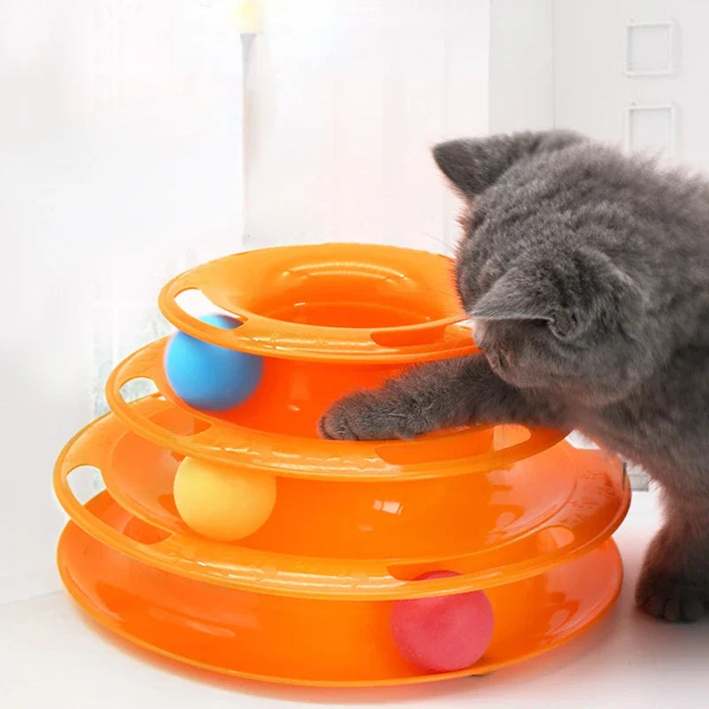 Interactive Tower Cat Toy