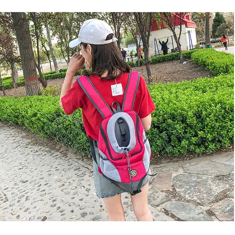 Double Shoulder Backpack Pet Carrier