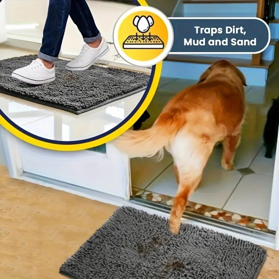 Muddy Pampered Paws Door Mat