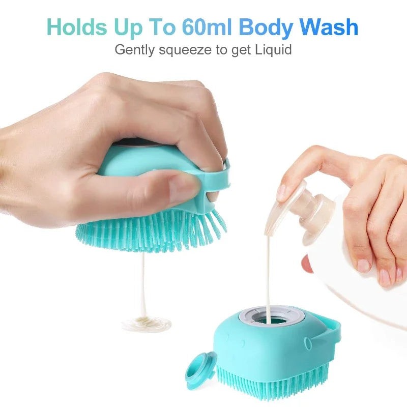 Pet Shampoo Brush