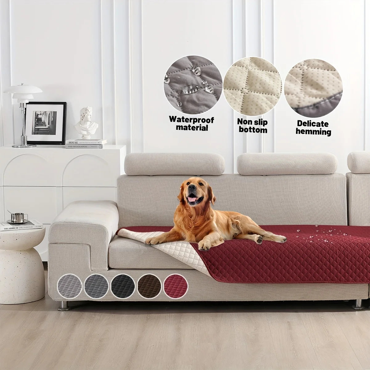 Waterproof & Non-Slip Pet Bed Cover