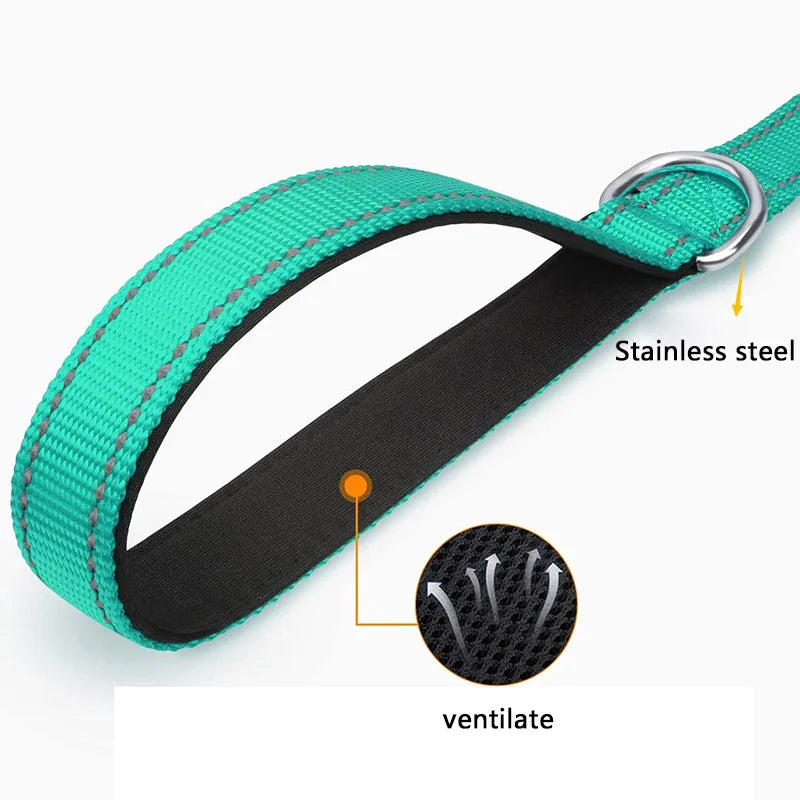 Dog Walking Training Leash with Reflection