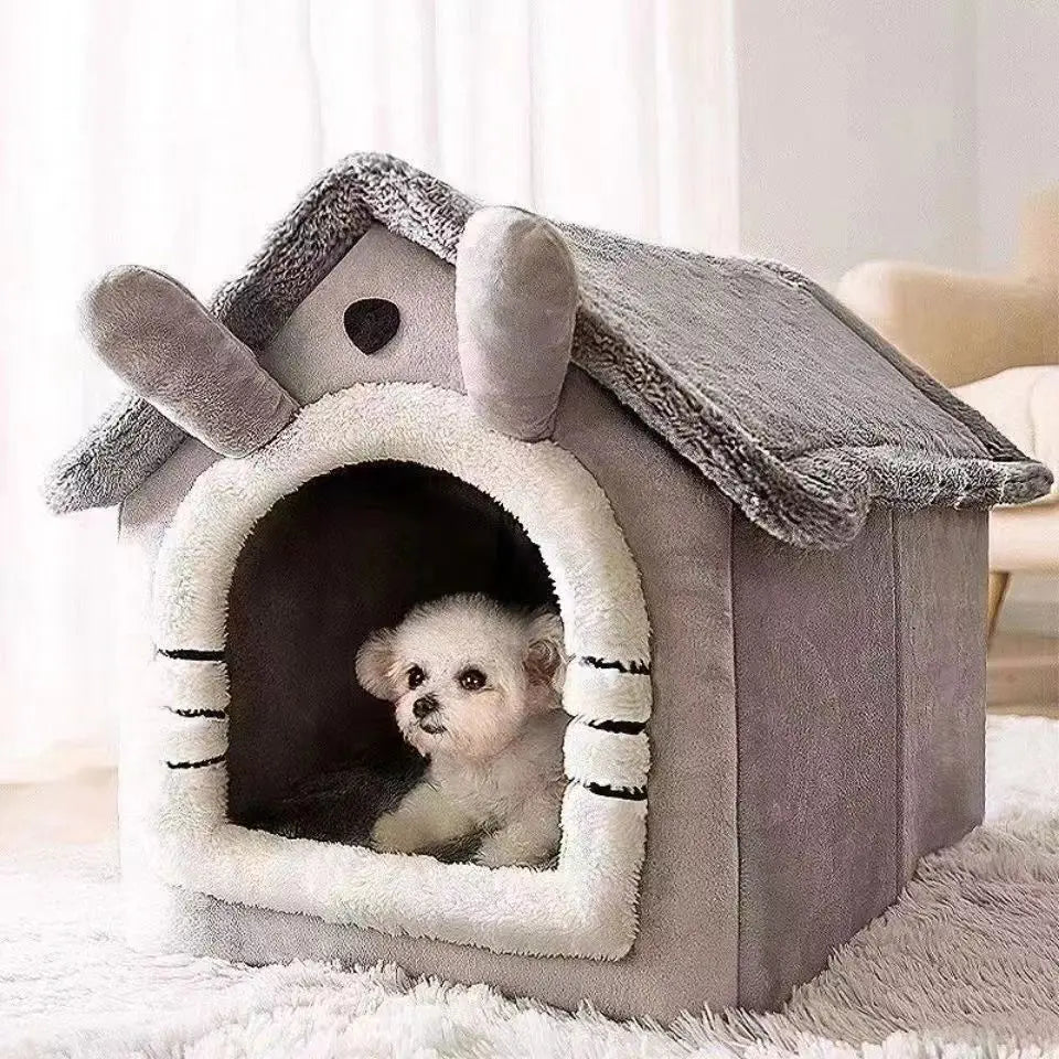 Pet House with Removable Cushion