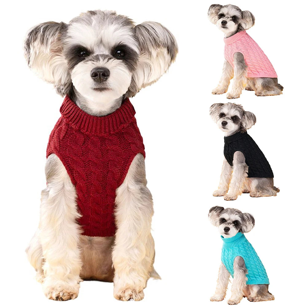 Turtleneck Sweater for Small Dogs