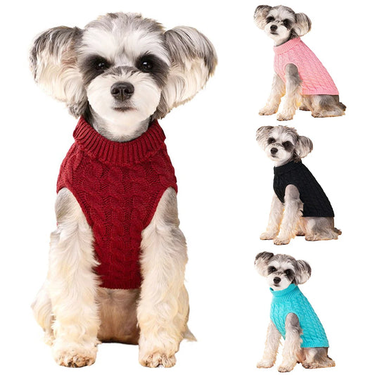 Turtleneck Sweater for Small Dogs