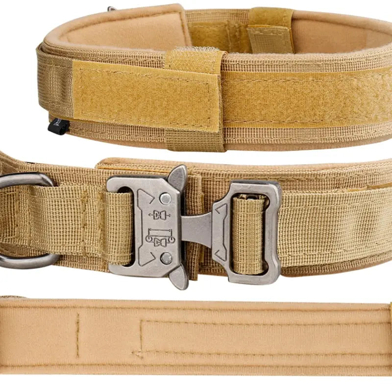 Tactical Dog Collar And Leash Set