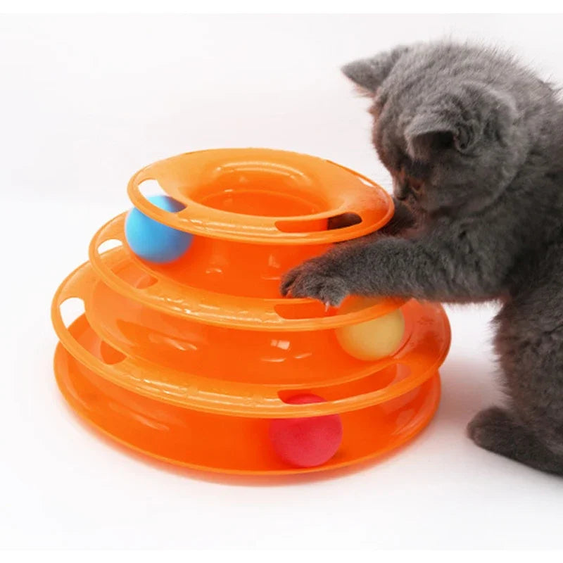 Interactive Tower Cat Toy