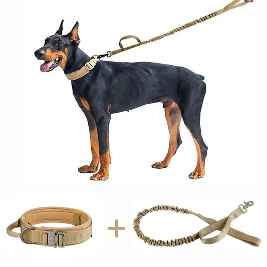 Tactical Dog Collar And Leash Set