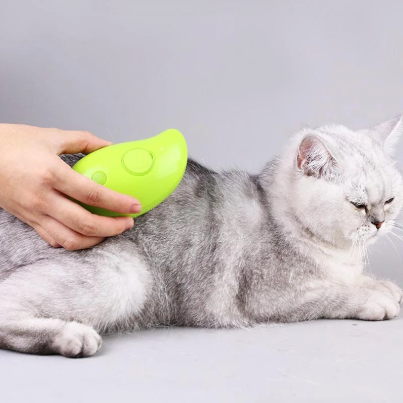 Steam Hair Removal Pet Grooming Brush