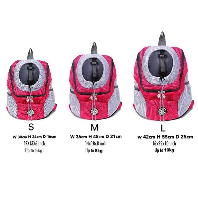 Double Shoulder Backpack Pet Carrier