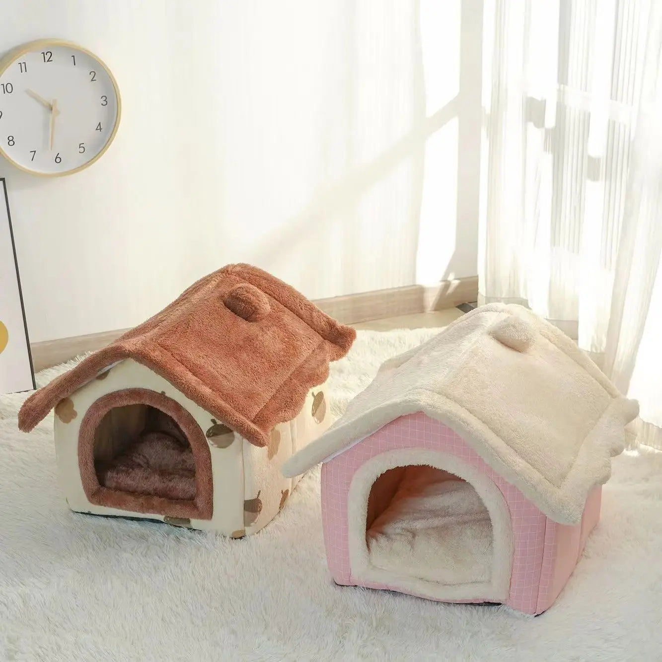 Pet House with Removable Cushion